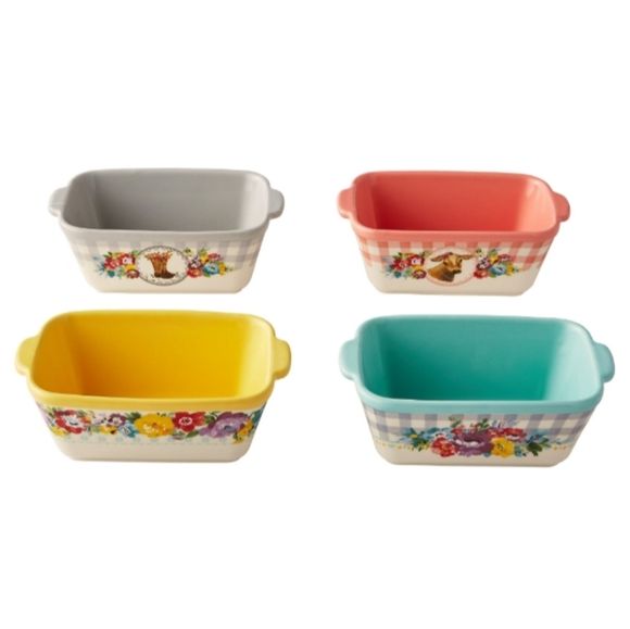 ❤️ New Pioneer Woman Sweet Romance Blossoms Mini Loaf Pans - Picture 4 of 4